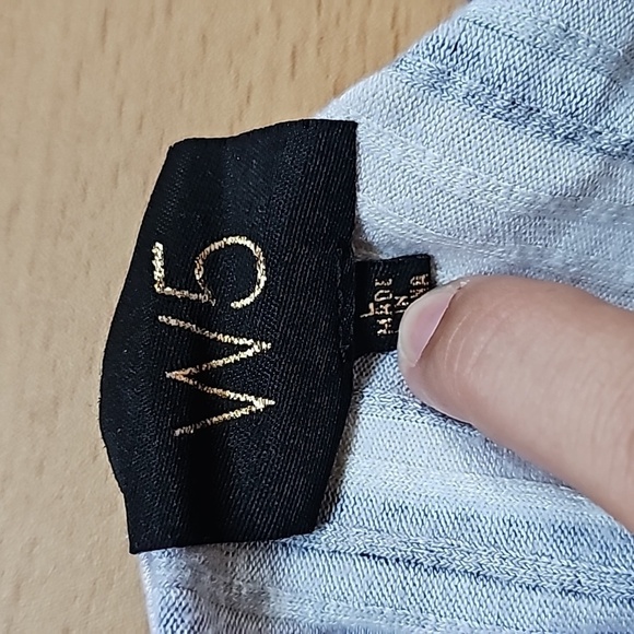 LG W5 oversized button up top anthropologie - Picture 4 of 8